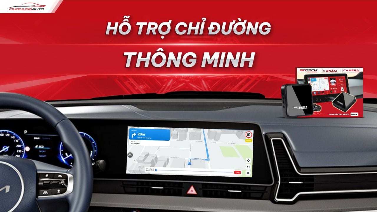 Android Auto Box ô tô Gotech GB4