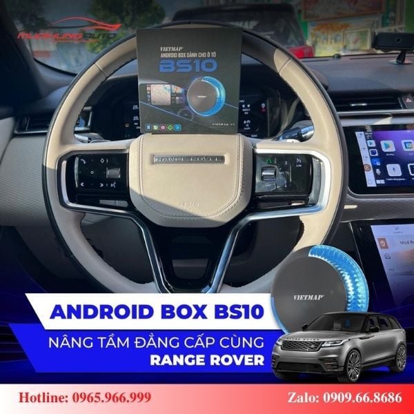 Android box cho ô tô Land Rover Velar