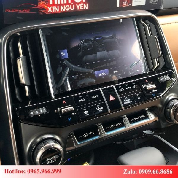 Android Box cho ô tô Lexus LX600 2023