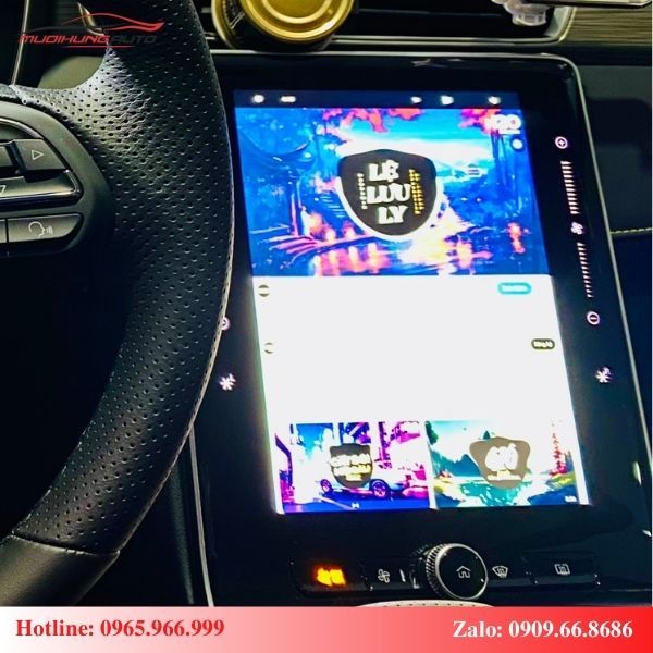 Android Box cho ô tô MG RX5 2023