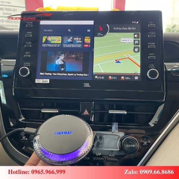 Android box cho ô tô Toyota Camry 2023