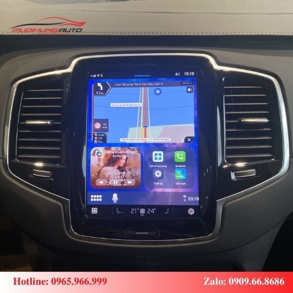 Android box cho ô tô Volvo XC90