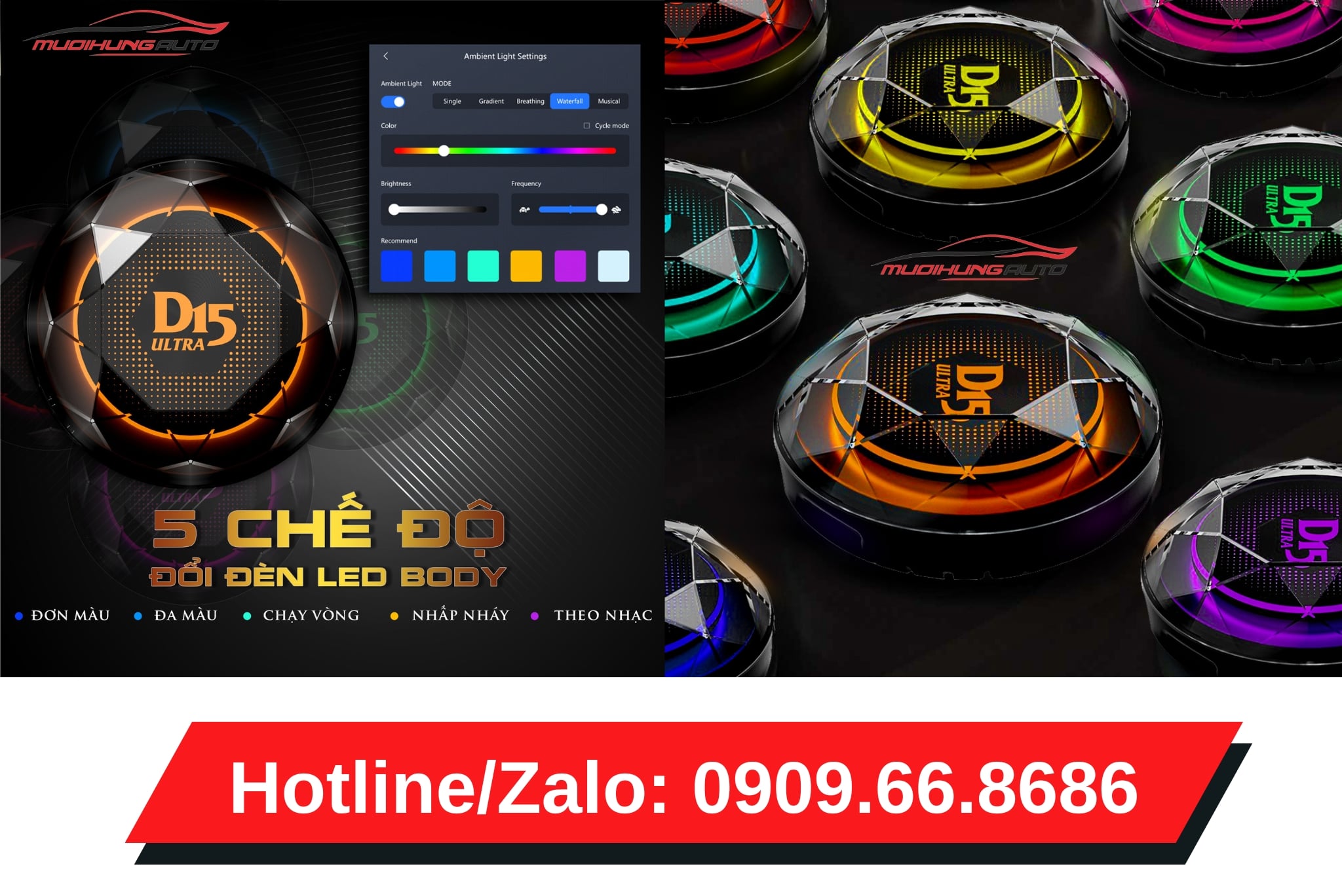 Android box cho xe hơi HTD D15 Ultra