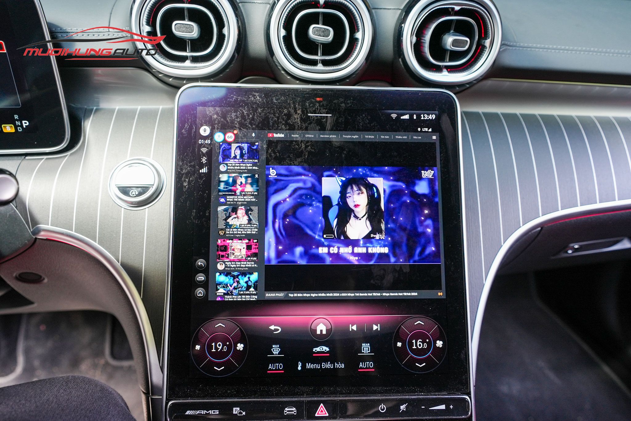 Lắp Elliview D5 Premium Cho Xe Mercedes C43 AMG 2024