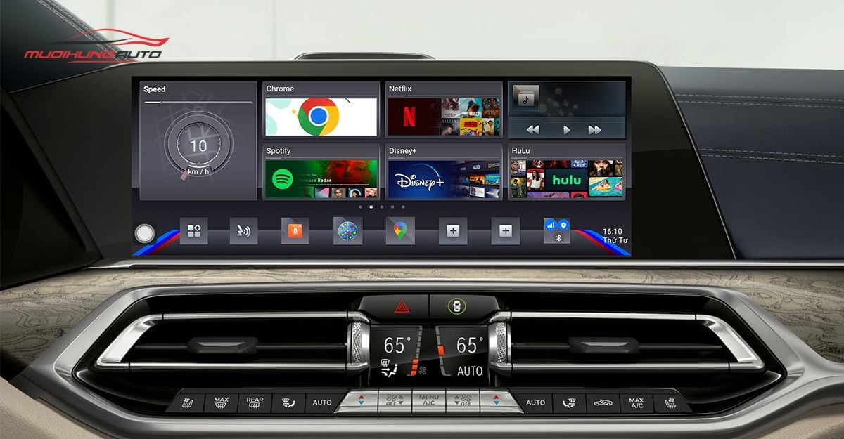 Android Box ICAR Elliview cho xe BMW