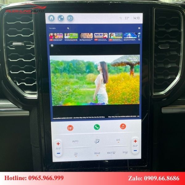 Android Box Vietmap cho ô tô Ford Everest 2023