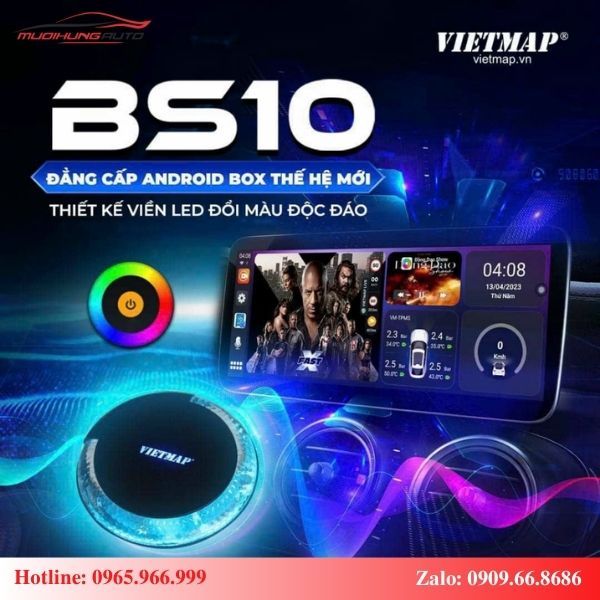 Android Box Vietmap cho ô tô Lexus LX600 2023