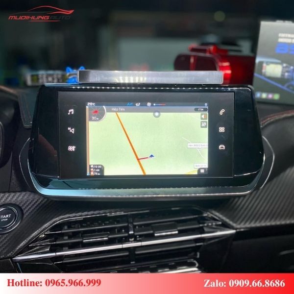 Android Box Vietmap cho ô tô Peugeot 2008 2022