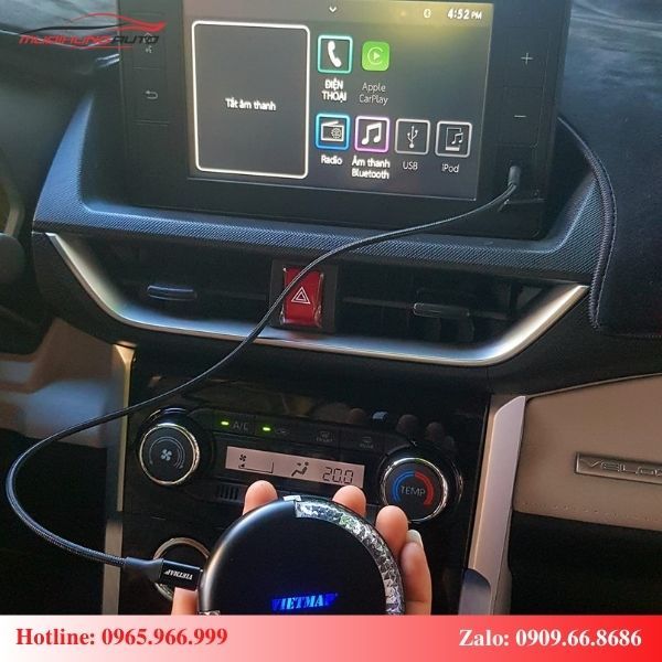 Android Box Vietmap cho ô tô Toyota Veloz