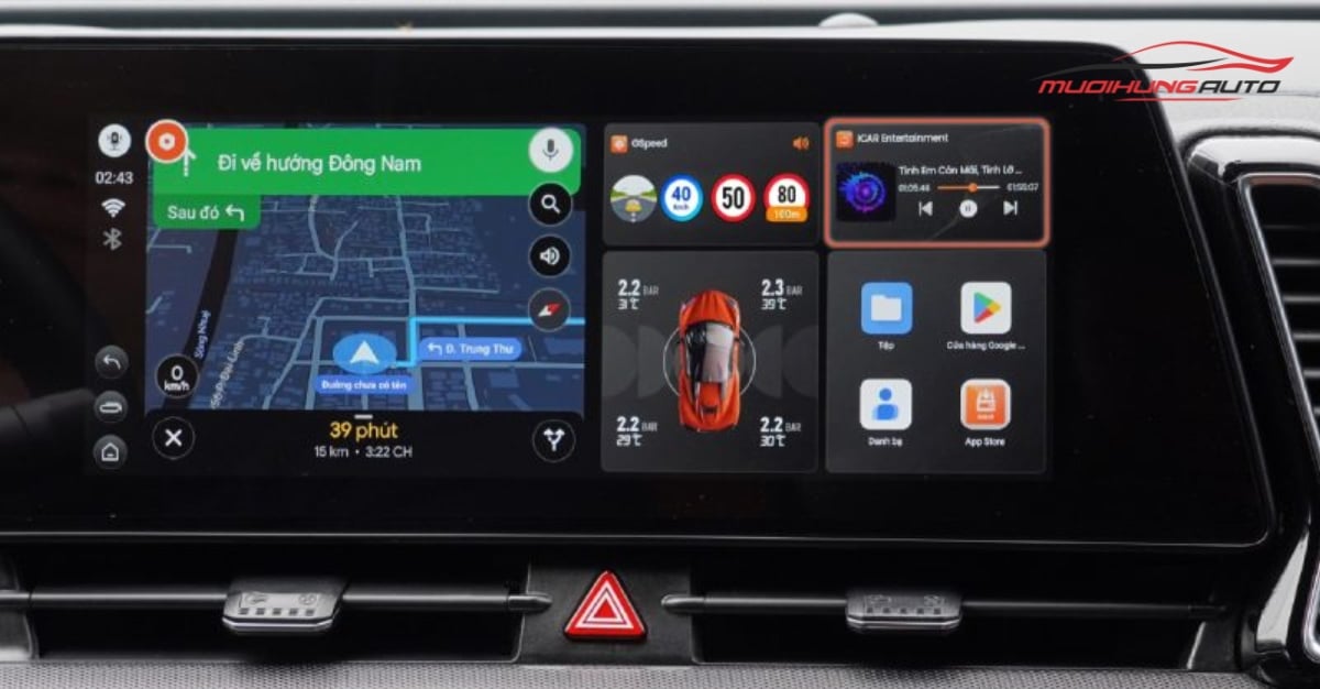 Android box xe hơi ICAR Elliview D5