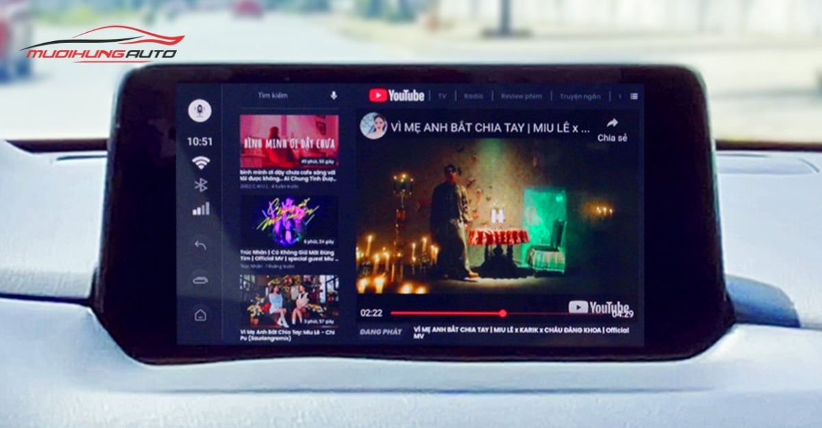 Android box xe hơi ICAR Elliview D5P-MZD