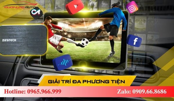 Android Box Zestech DX100 đáp ứng nhu cầu giải trí