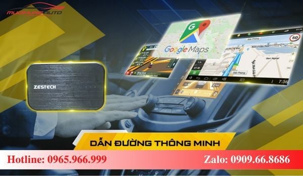Android Box Zestech DX265 Plus dẫn đường thông minh