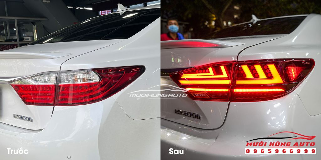 Nâng Cấp Body Kit Cho Xe Lexus ES300h 2014 Lên Đời 2020 Đẳng Cấp