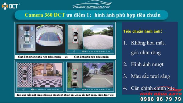 ĐÁNH GIÁ CAMERA 360 ĐỘ DCT - THIẾT BỊ THÔNG MINH HỖ TRỢ LÁI XE AN TOÀN