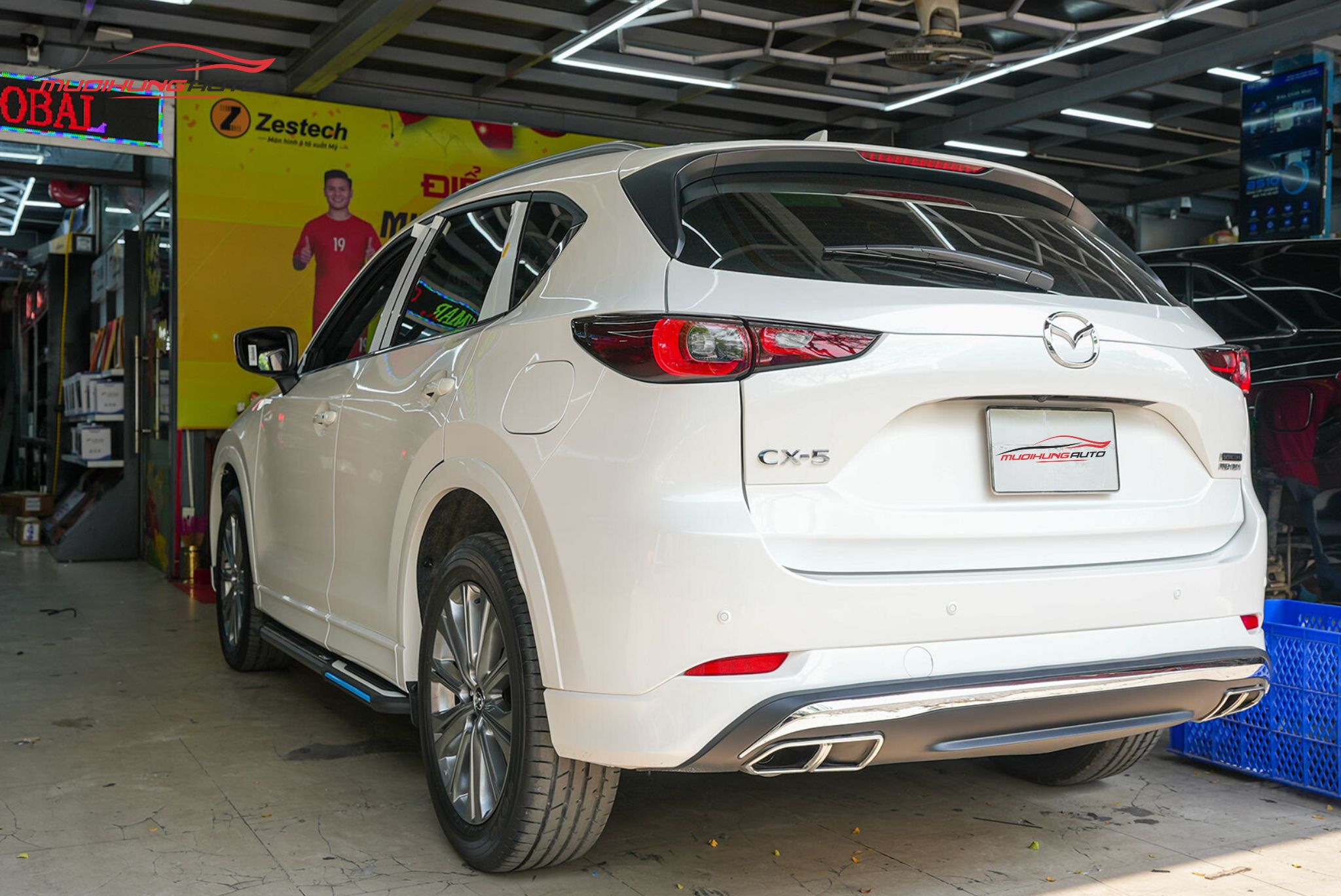 bậc bước chân cho Mazda CX5 2018-2024 - Mẫu Sway 058