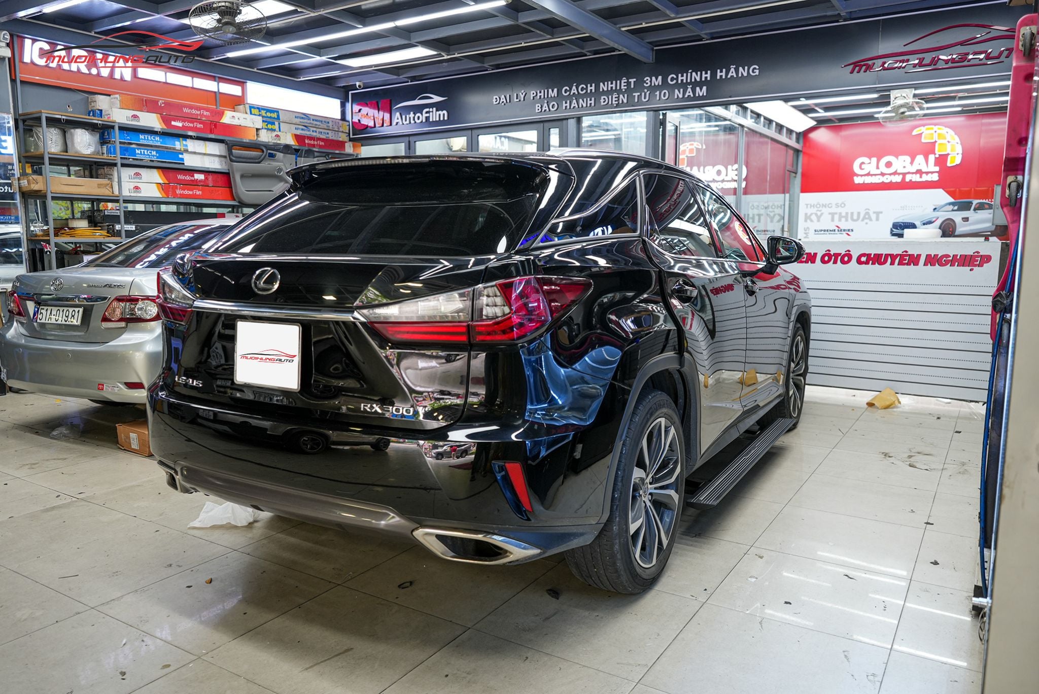 Bậc bước chân điện Lexus RX300 2019