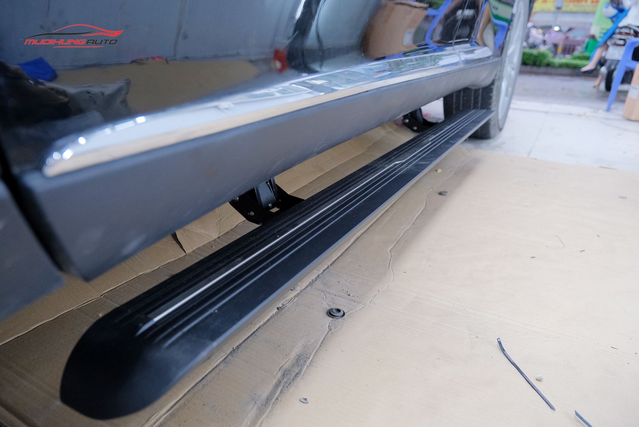 Bậc bước chân điện Lexus RX350