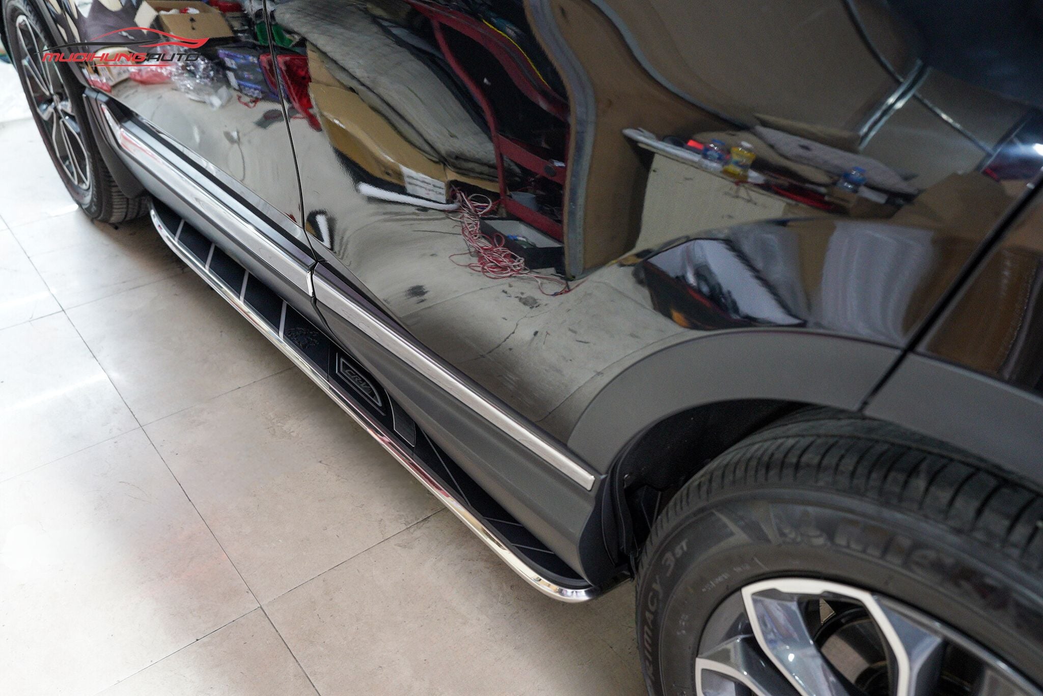 Bậc bước chân Honda CRV 2020