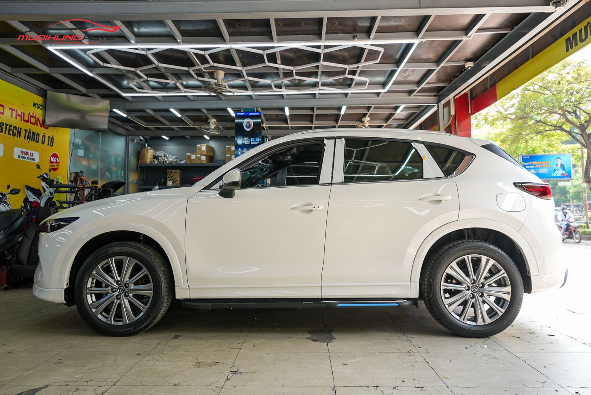 bậc bước chân Mazda CX5 2018 - 2024 - Mẫu Sway 058