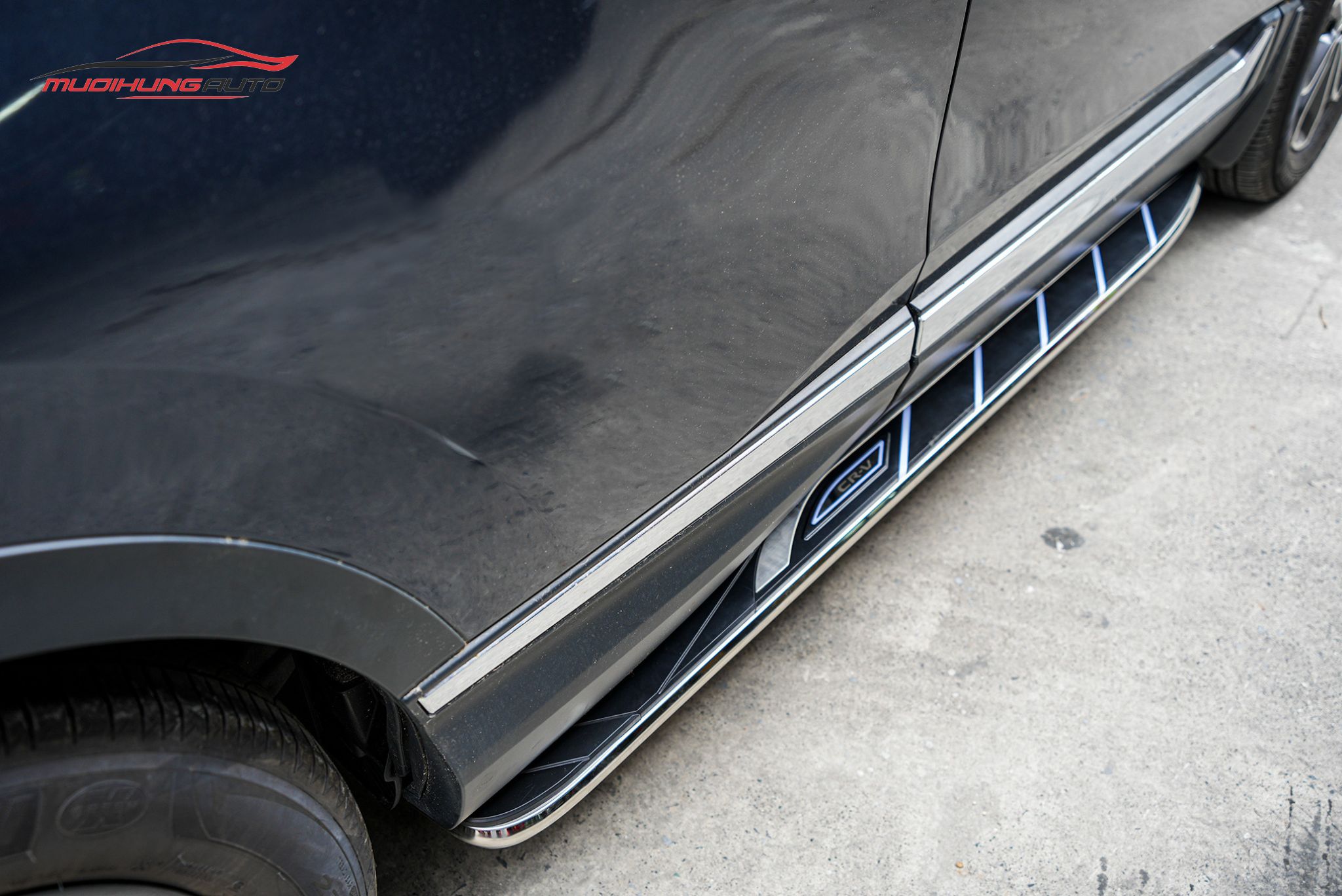 Bậc bước chân xe Honda CRV 2018