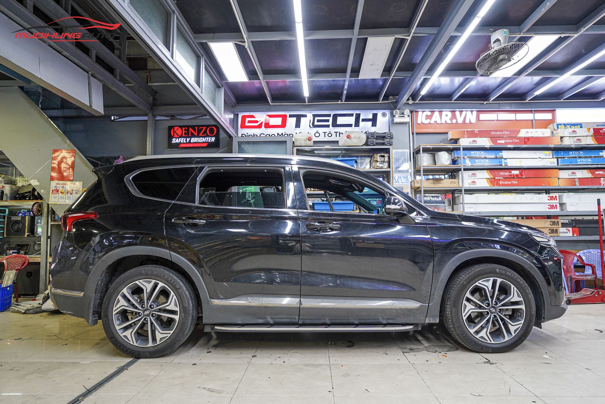 Top 10+ Mẫu Bệ Bước Hyundai SantaFe Bền Đẹp Nhất 2025