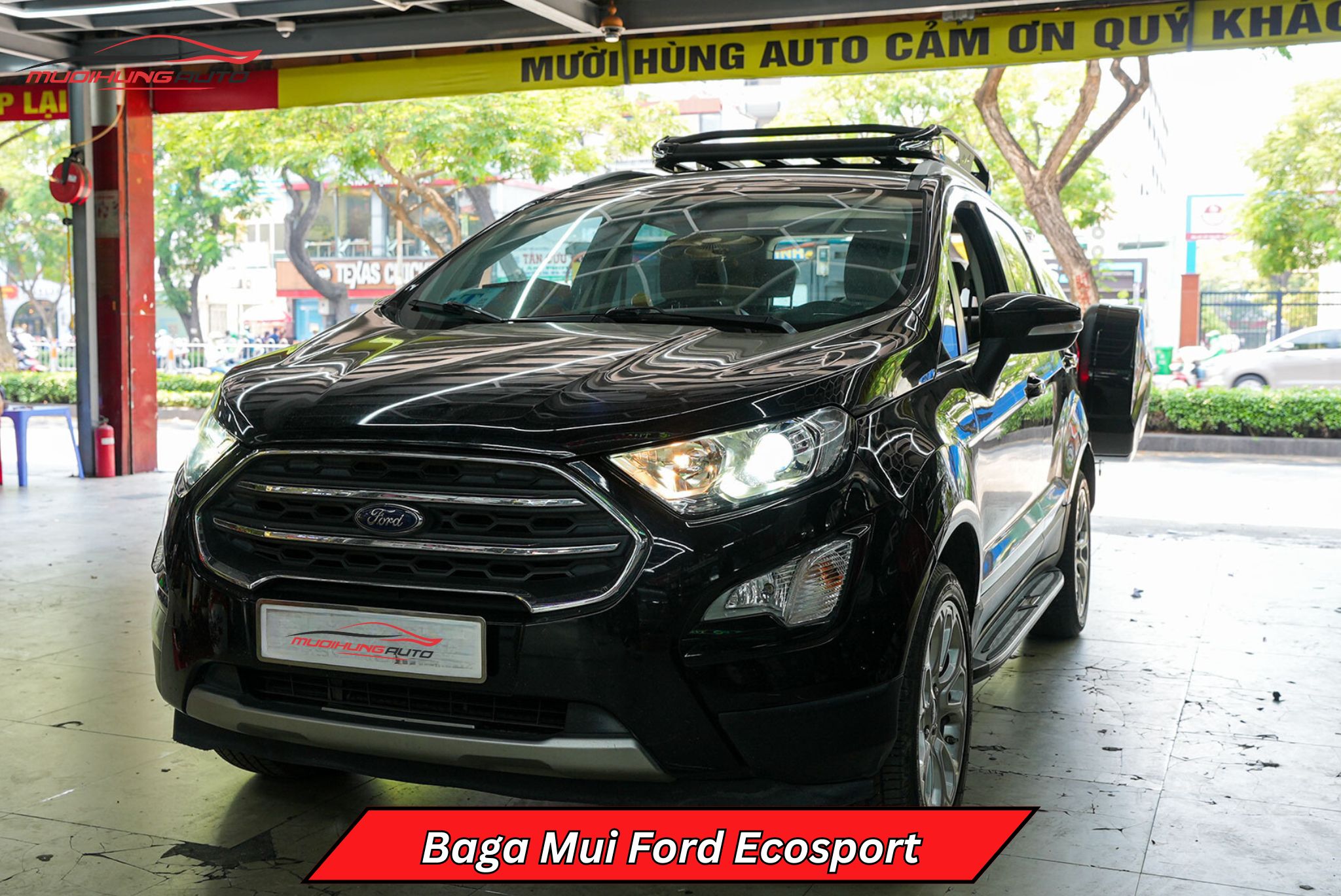 Baga chở đồ trên nóc Ford Ecosport