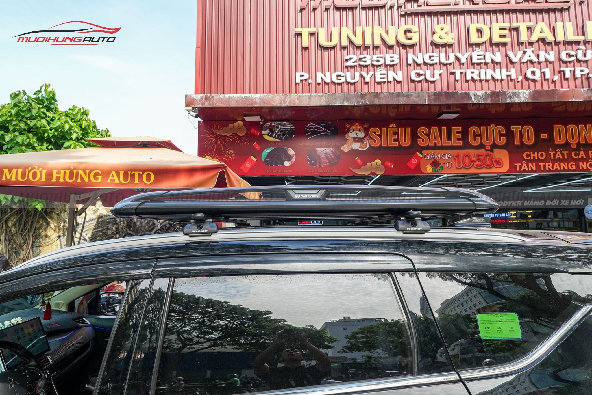 Baga mui Carryboy cho Mitsubishi Xpander 2018