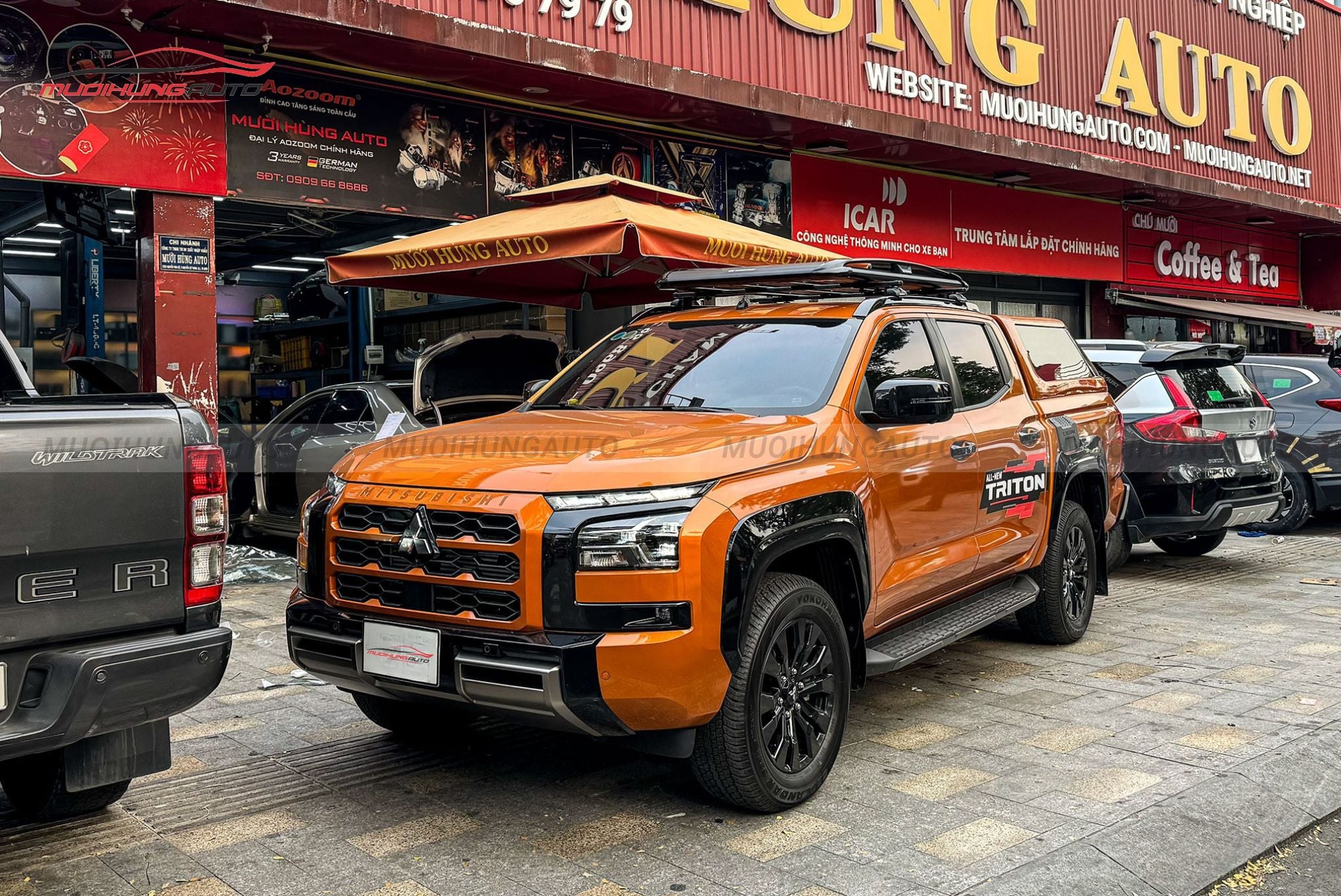 Baga mui Carryboy cho ô tô Mitsubishi Triton 2024