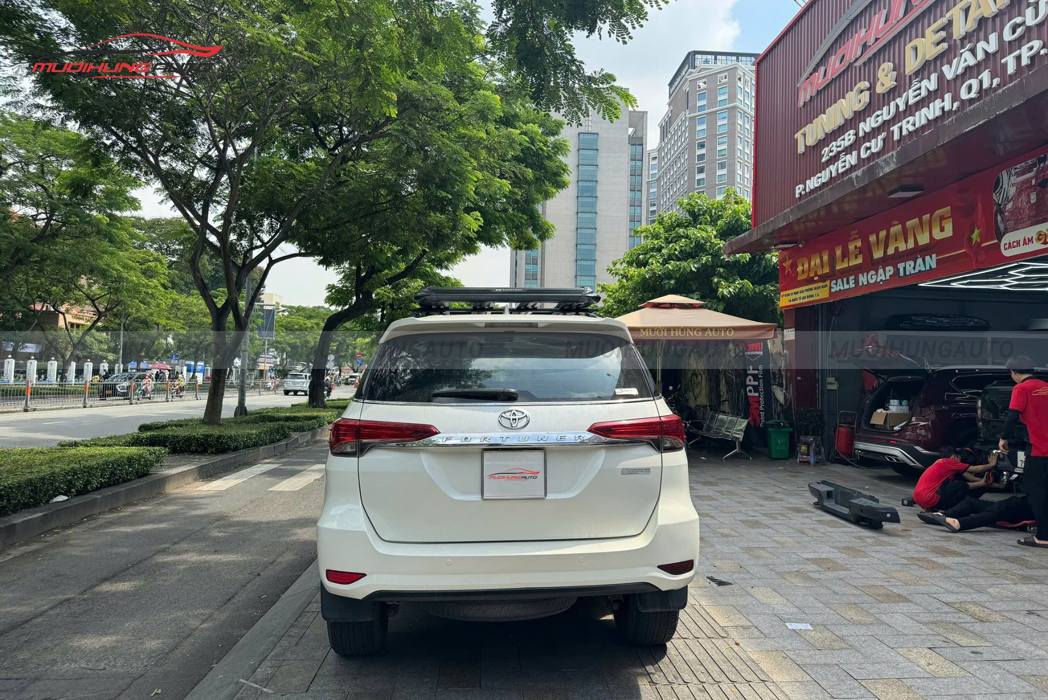 Baga mui Carryboy cho ô tô Toyota Fortuner