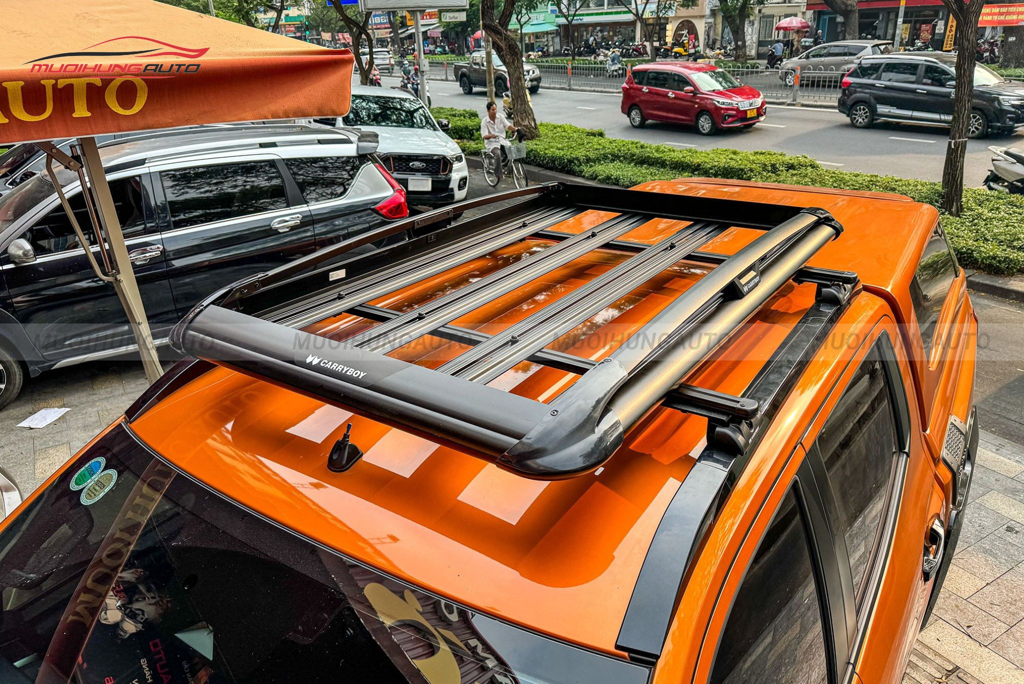 Baga mui Carryboy cho xe Mitsubishi Triton 2024