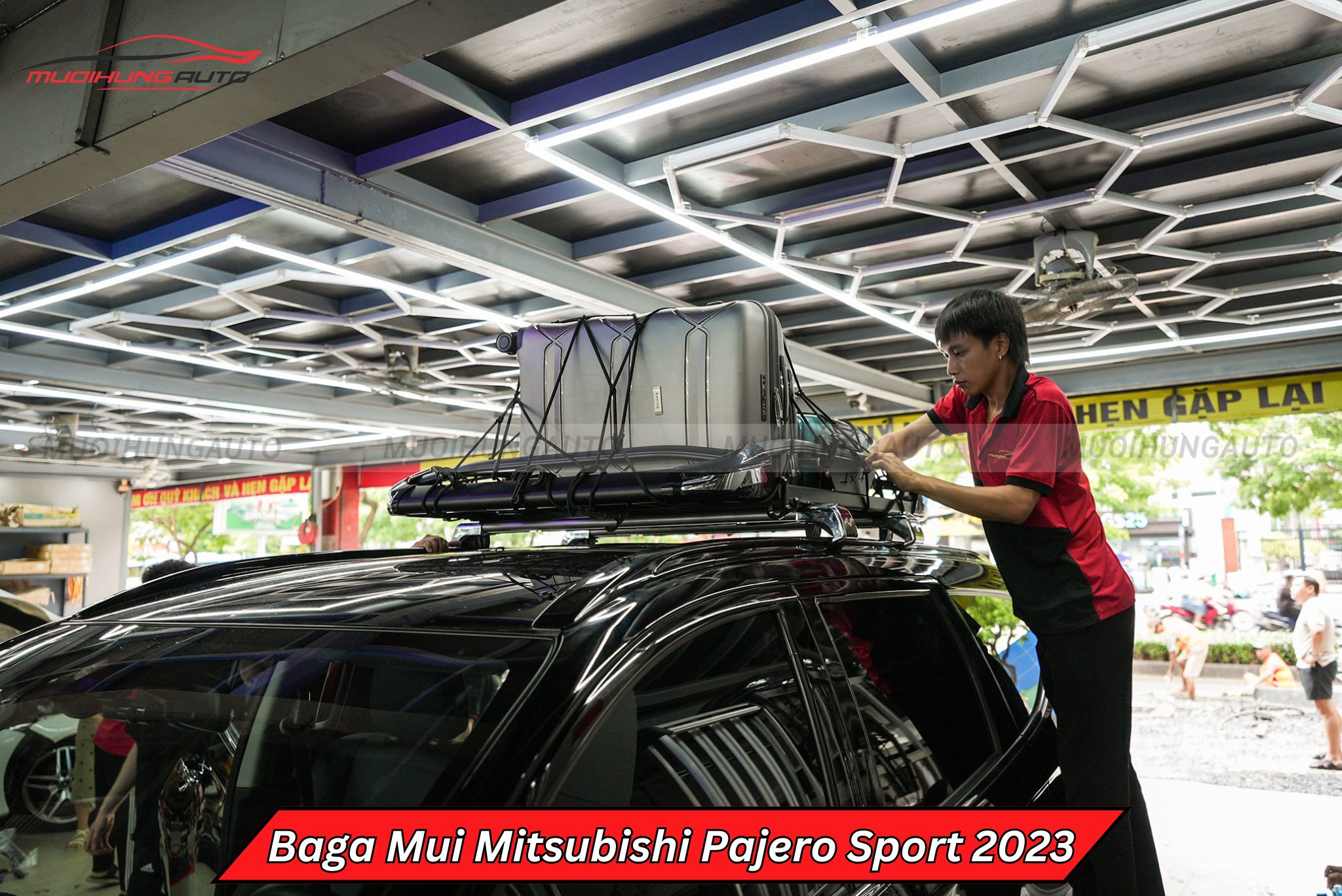 Baga mui cho Mitsubishi Pajero Sport 2023