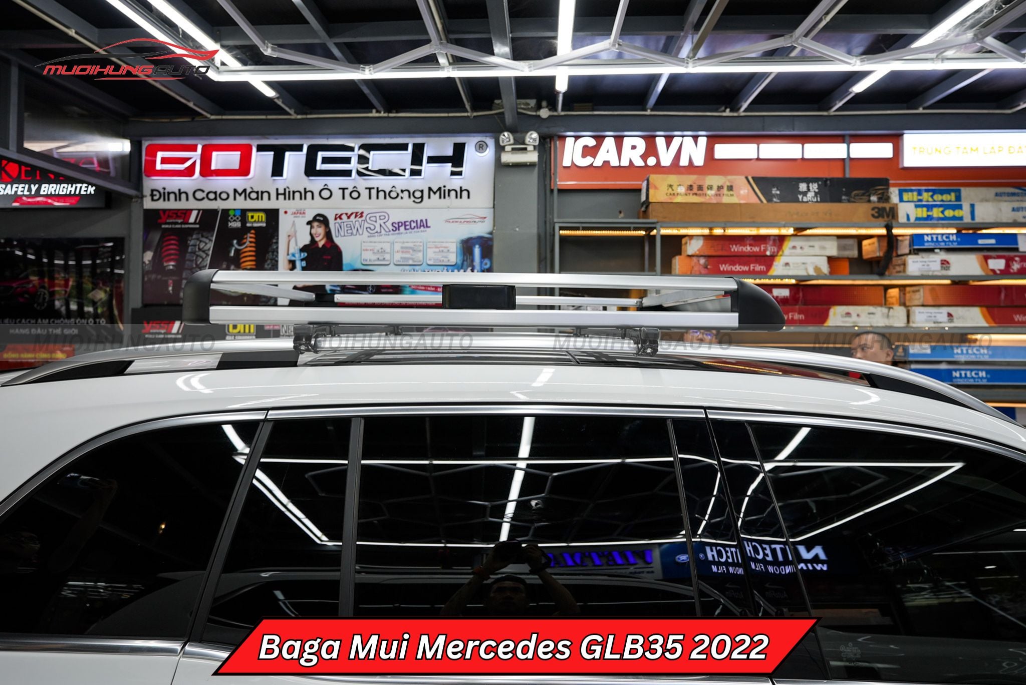 Baga mui cho xe Mercedes GLB35 2022