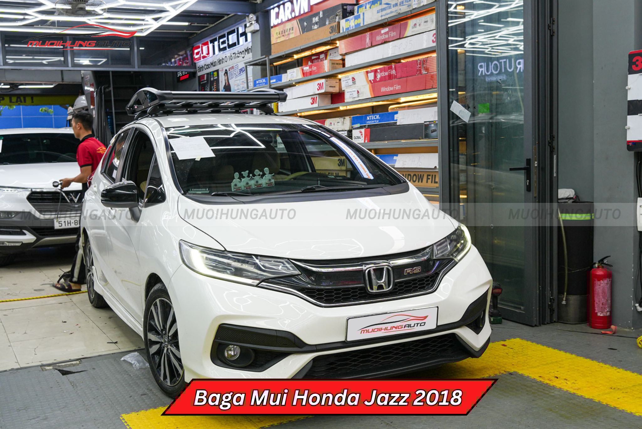 Baga mui Honda Jazz 2018