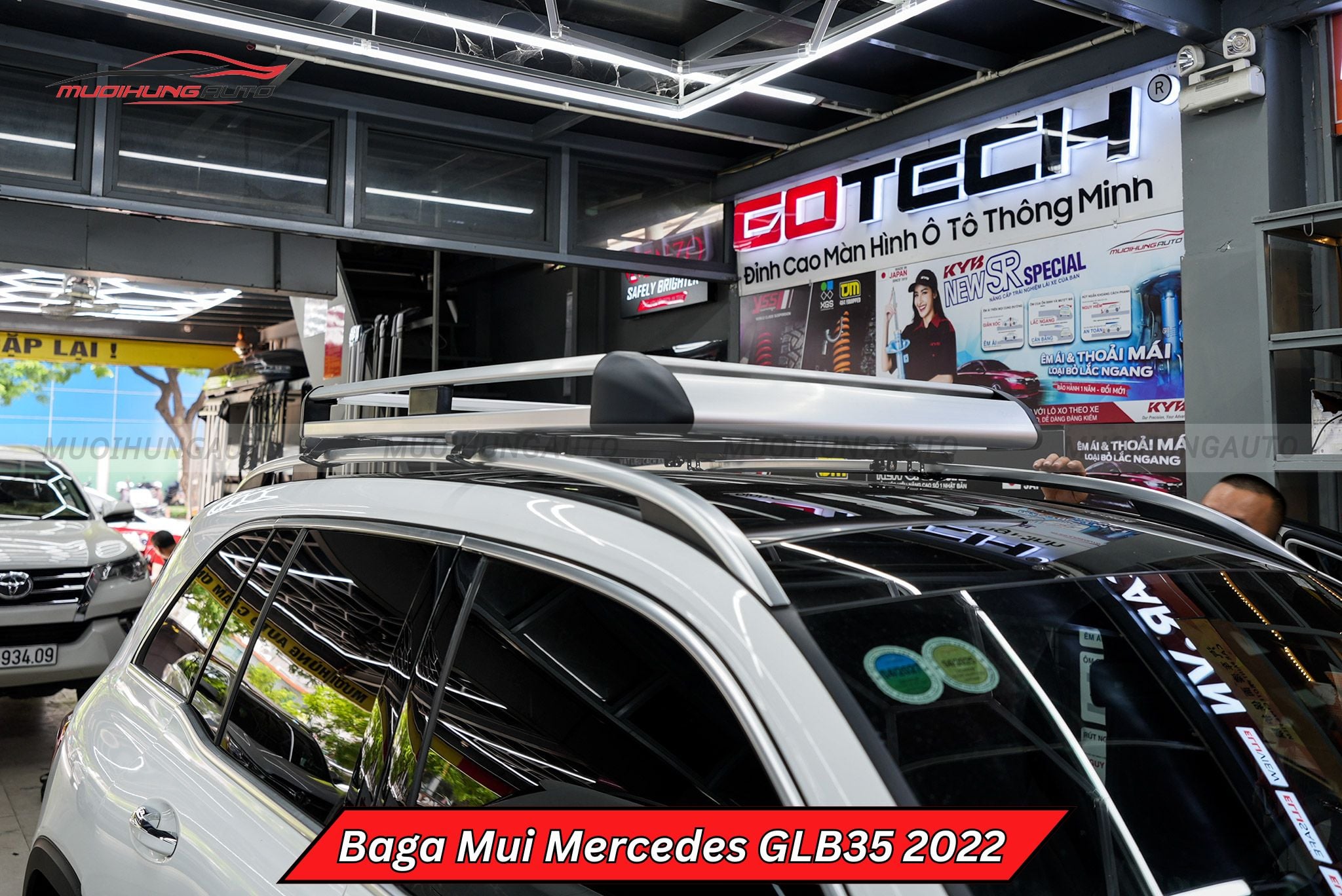 Baga mui Mercedes GLB35 2022