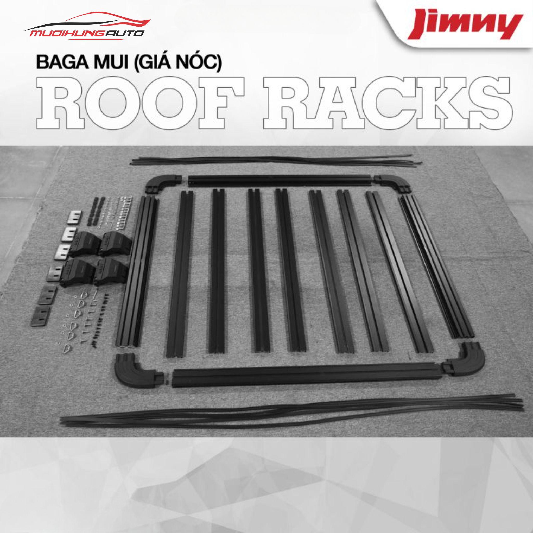 Baga mui Nhôm ô tô Suzuki Jimny (có tay nắm)