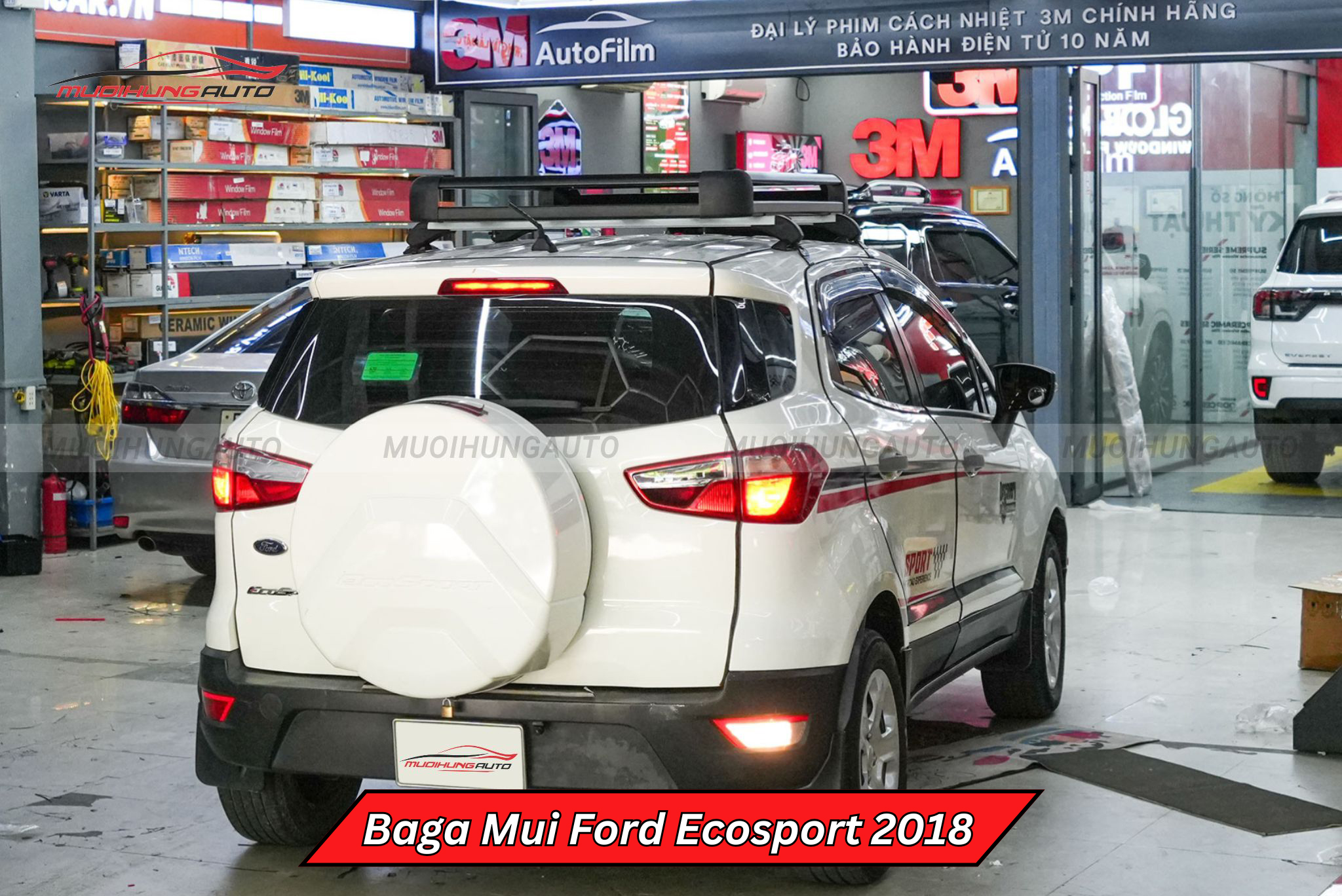 Baga mui ô tô Ford Ecosport 2018