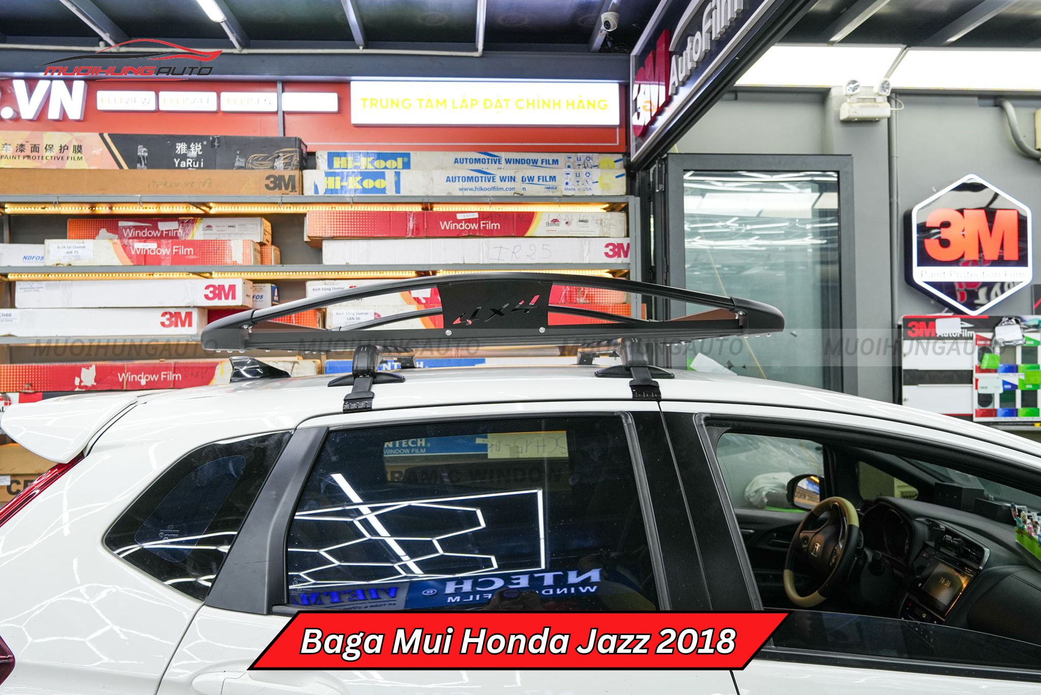 Baga mui ô tô Honda Jazz 2018