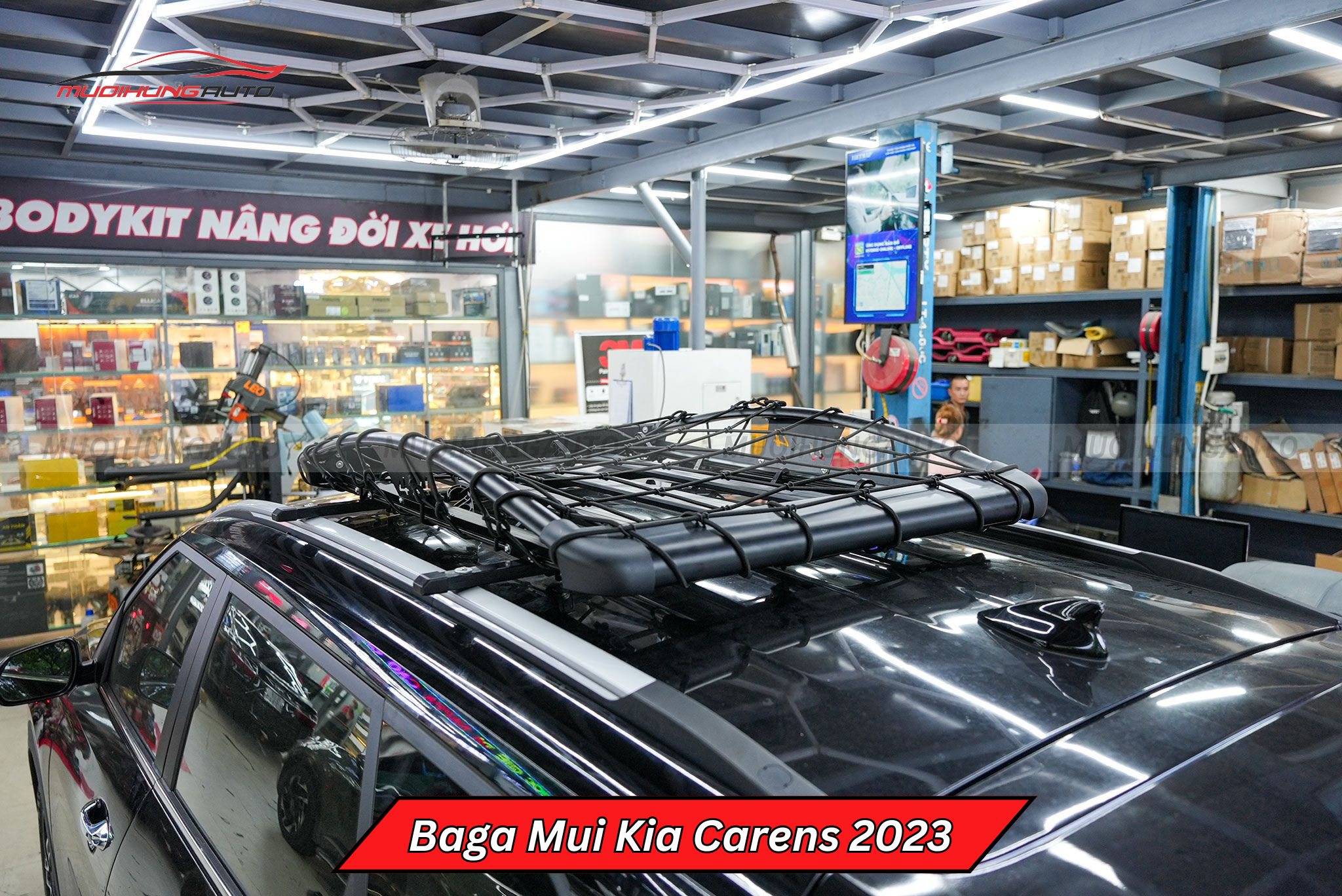 Baga mui ô tô Kia Carens 2023
