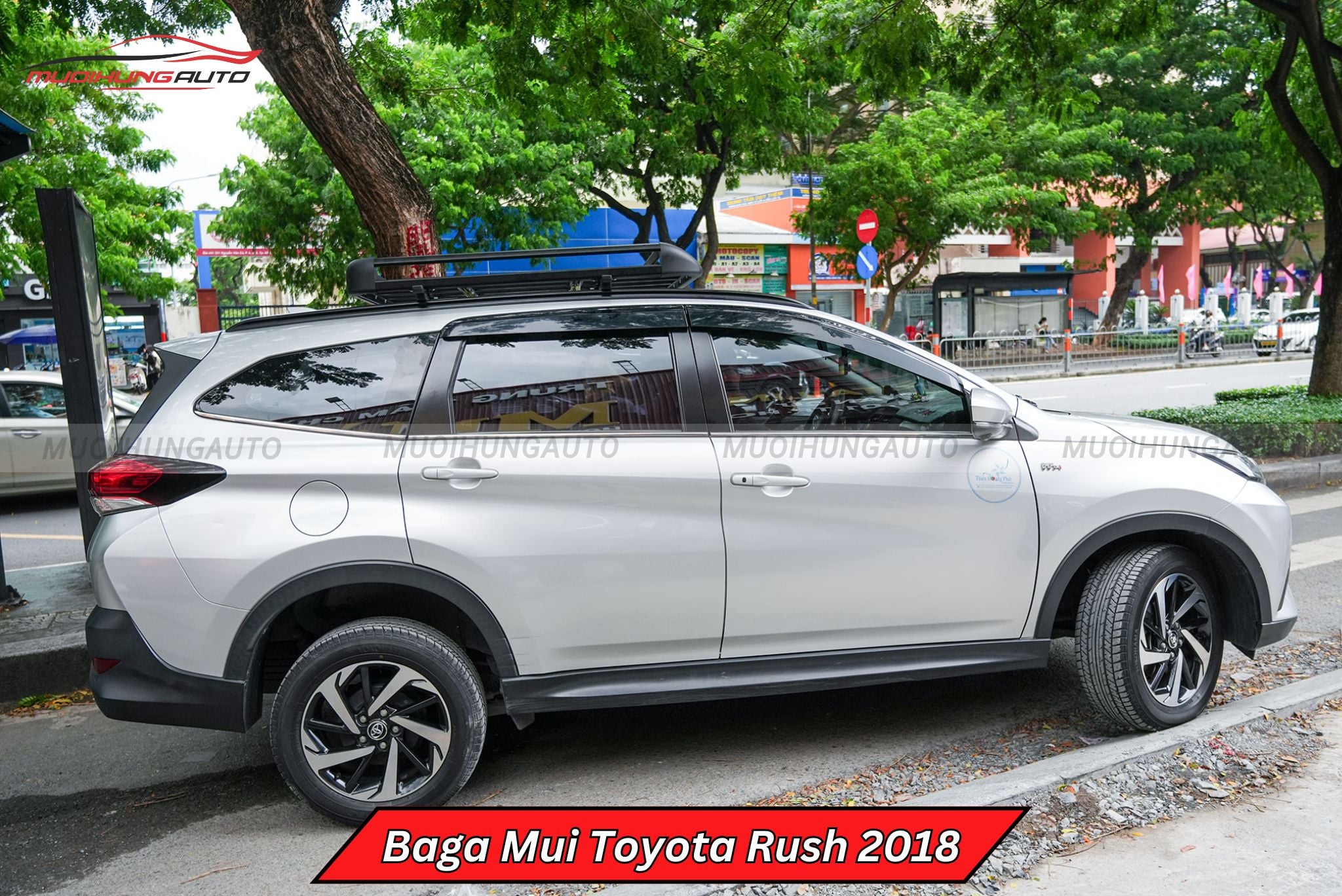 Baga mui Toyota Rush 2018
