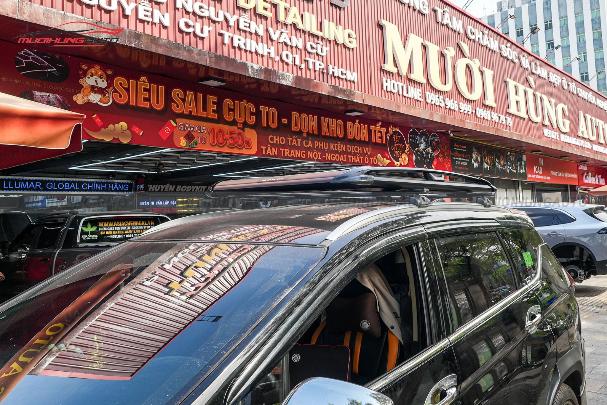 Baga mui vuông Carryboy cho xe Mitsubishi Xpander 2018