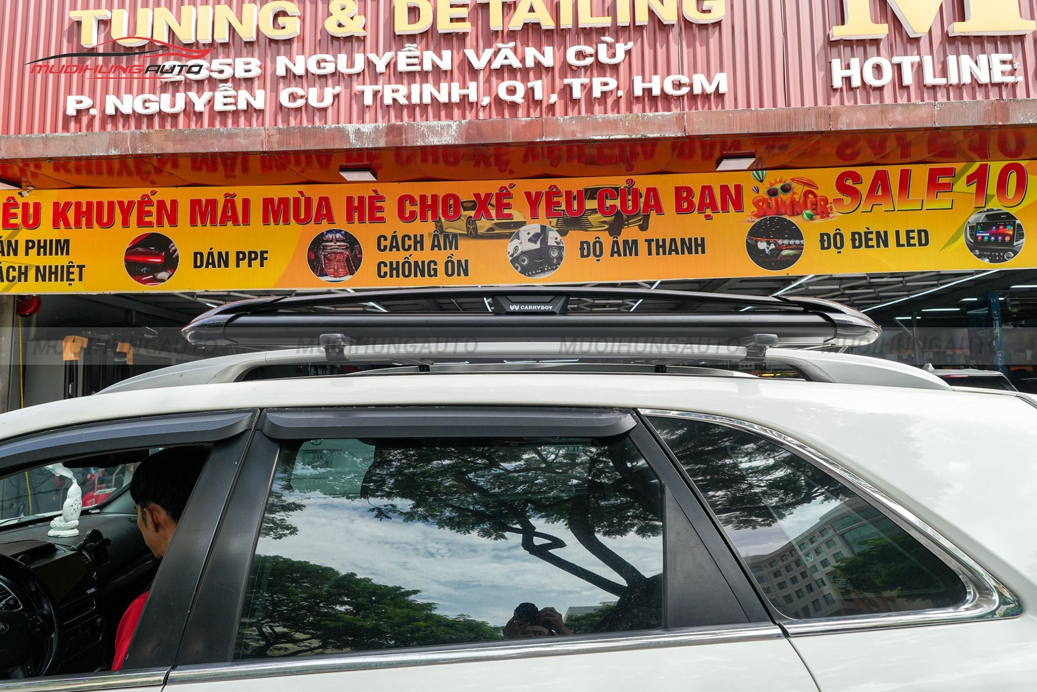 Baga mui vuông Carryboy Kia Sorento 2015