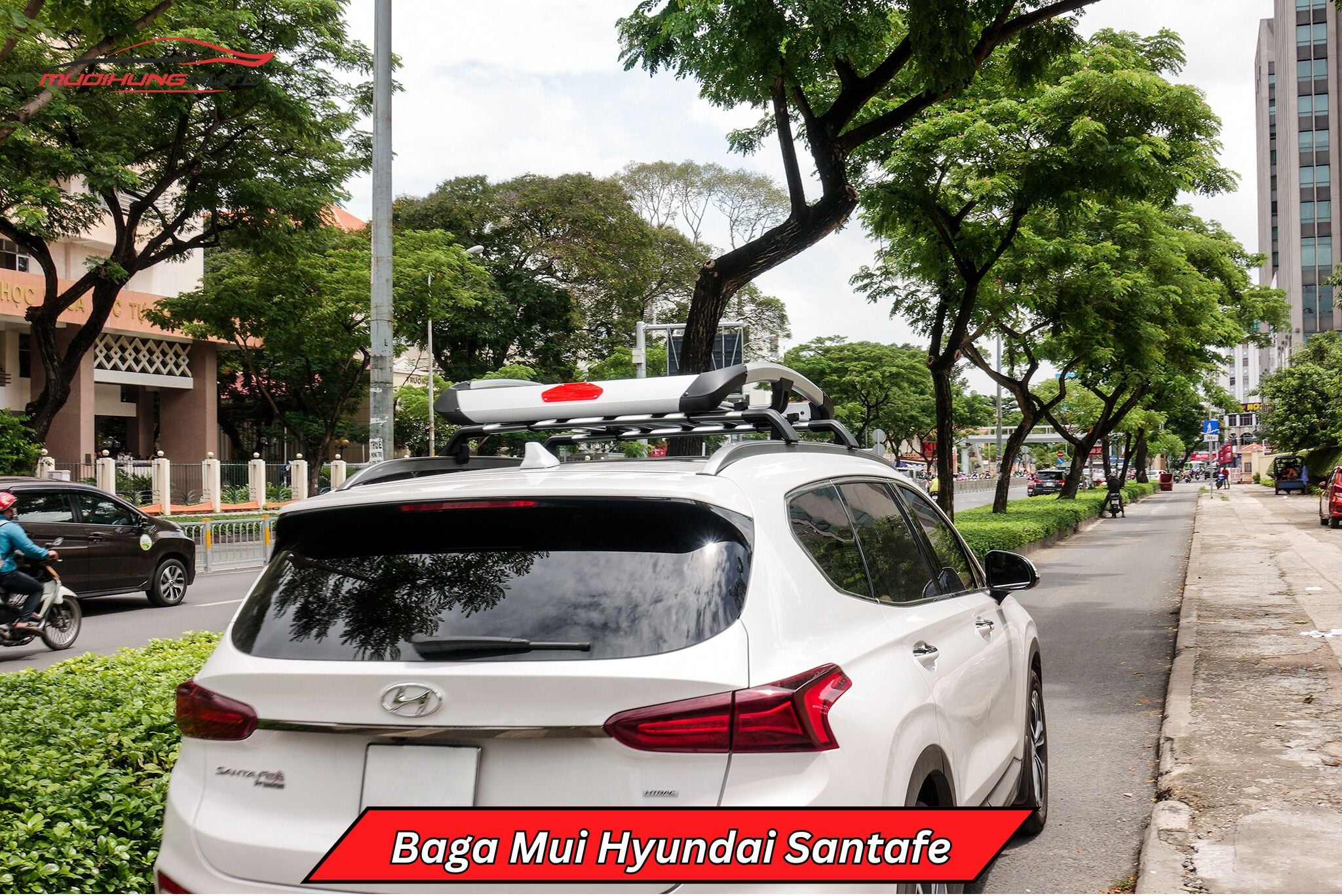 Baga mui vuông Hyundai Santafe