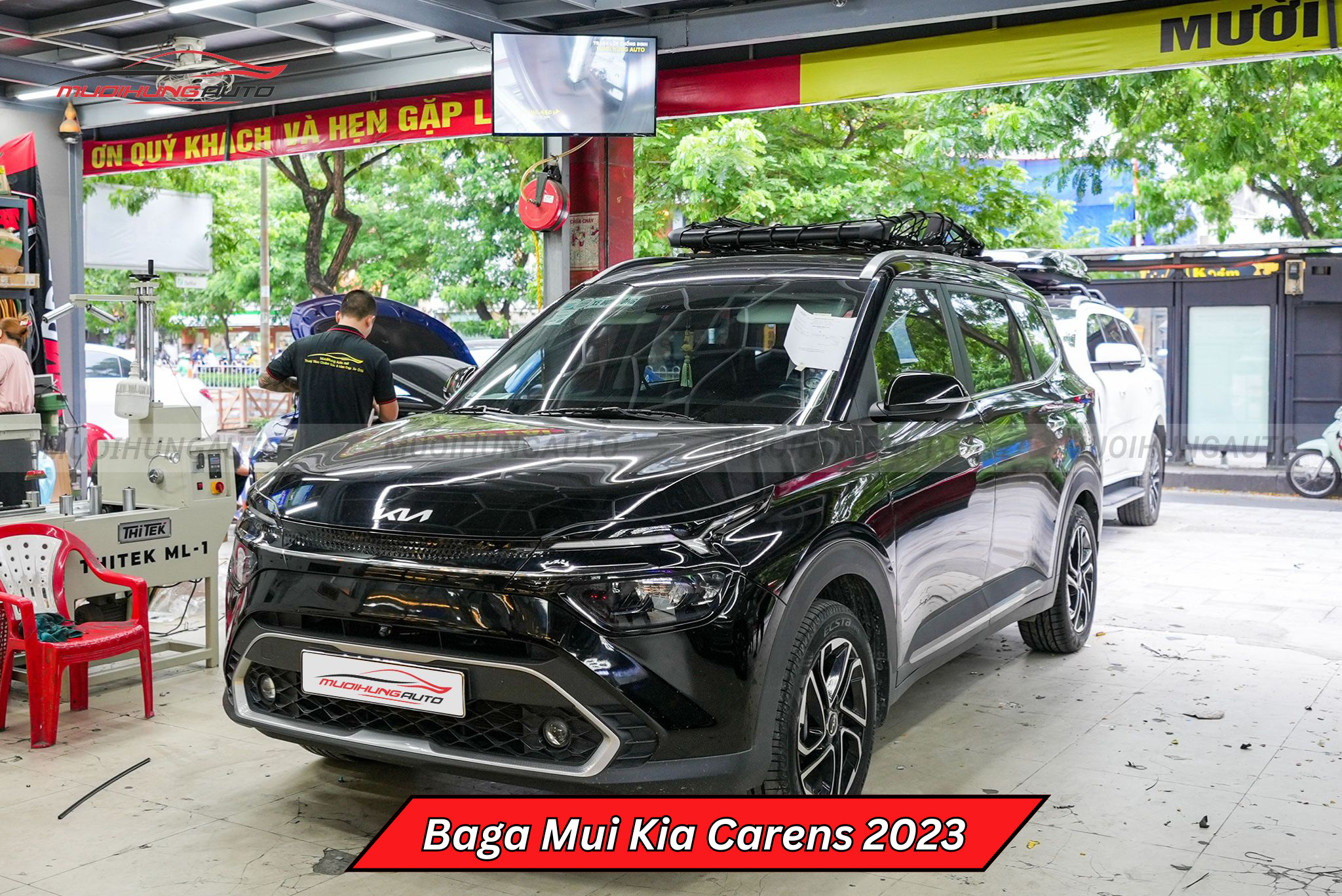 Baga mui vuông Kia Carens 2023