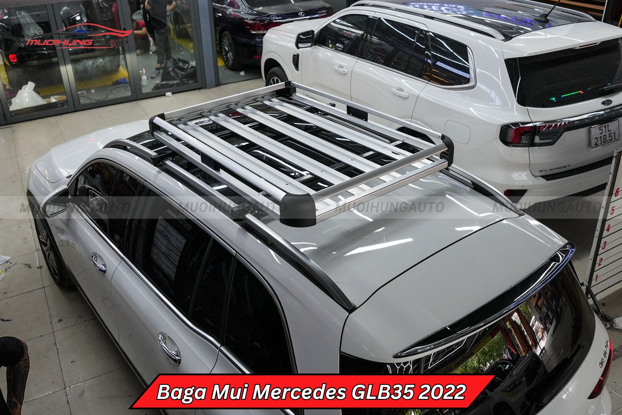Baga mui vuông Mercedes GLB35 2022