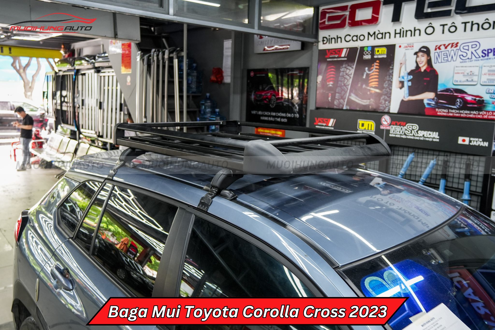 Baga mui vuông Toyota Corolla Cross 2023