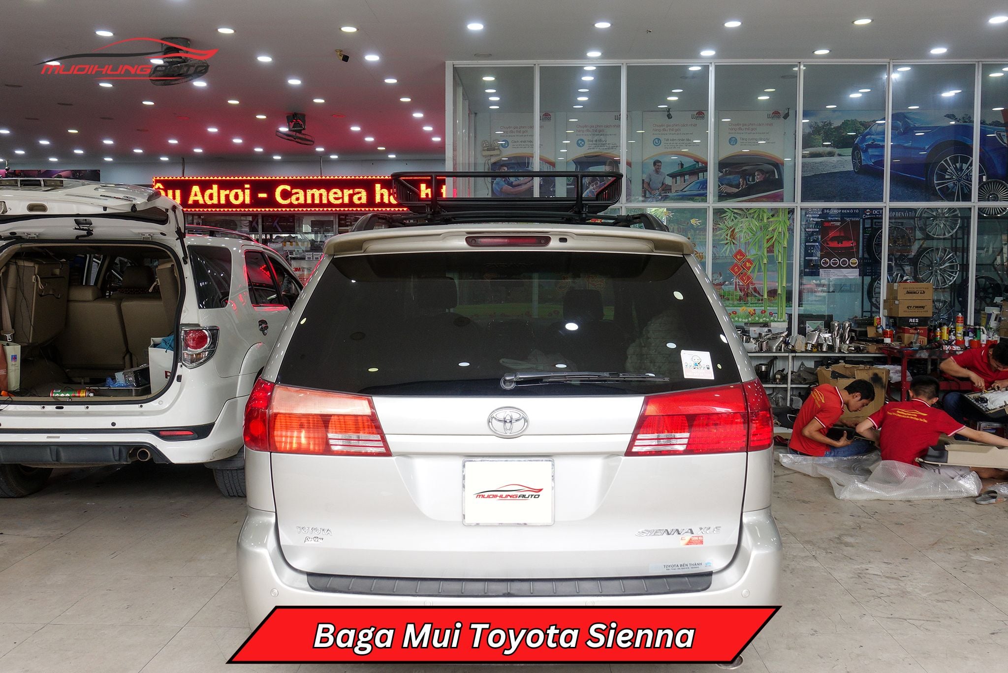 Baga mui vuông Toyota Sienna