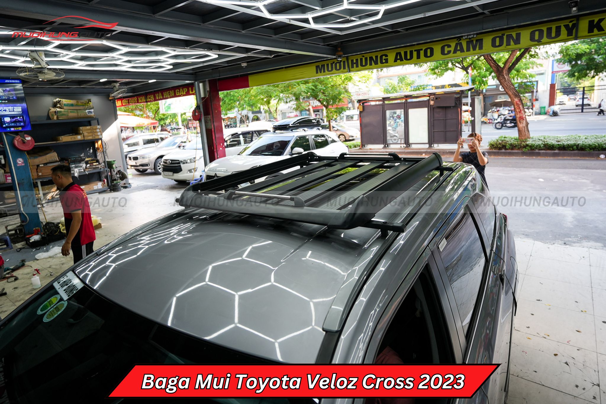 Baga mui vuông Toyota Veloz Cross 2023