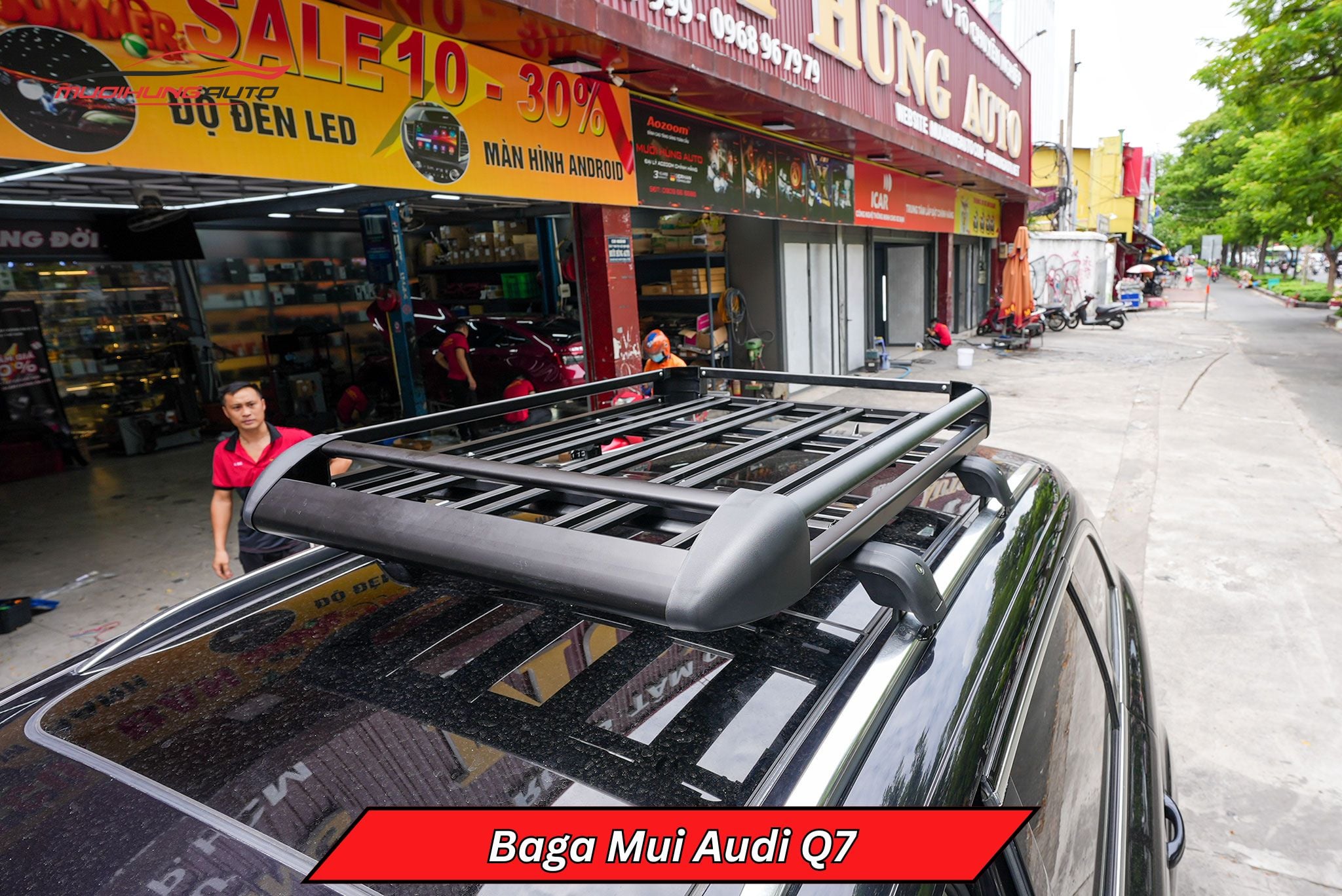 Baga Mui Xe Audi Q7 - Mười Hùng Auto
