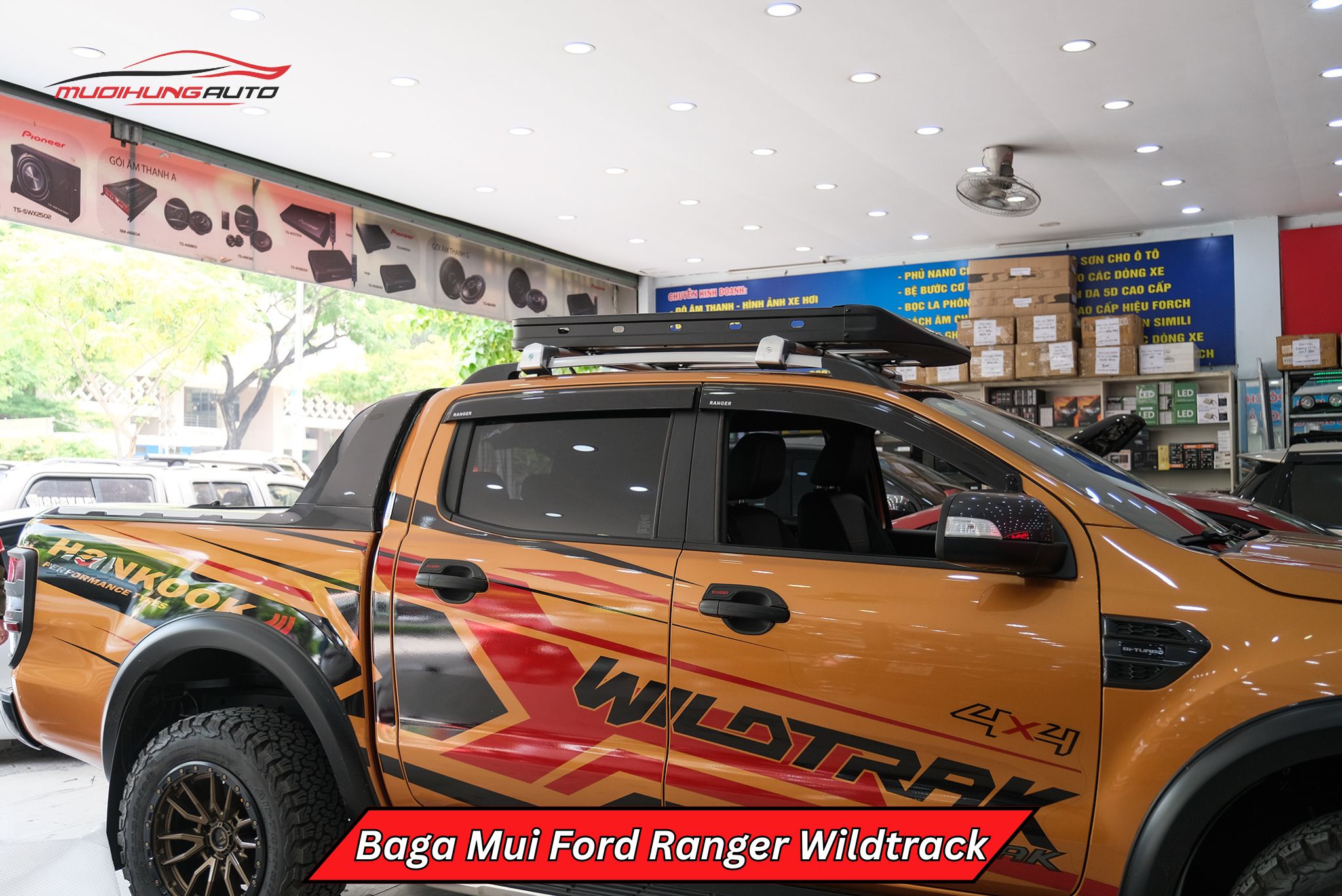 Baga mui xe Ford Ranger Wildtrak